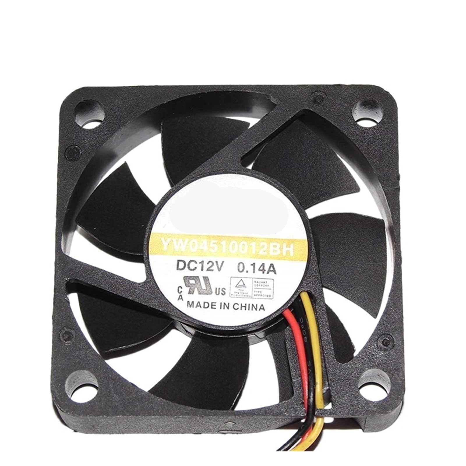 MXXDMOPD 454510mm YW04510012BH 12V 0.14A 3Wire Cooling Fan
