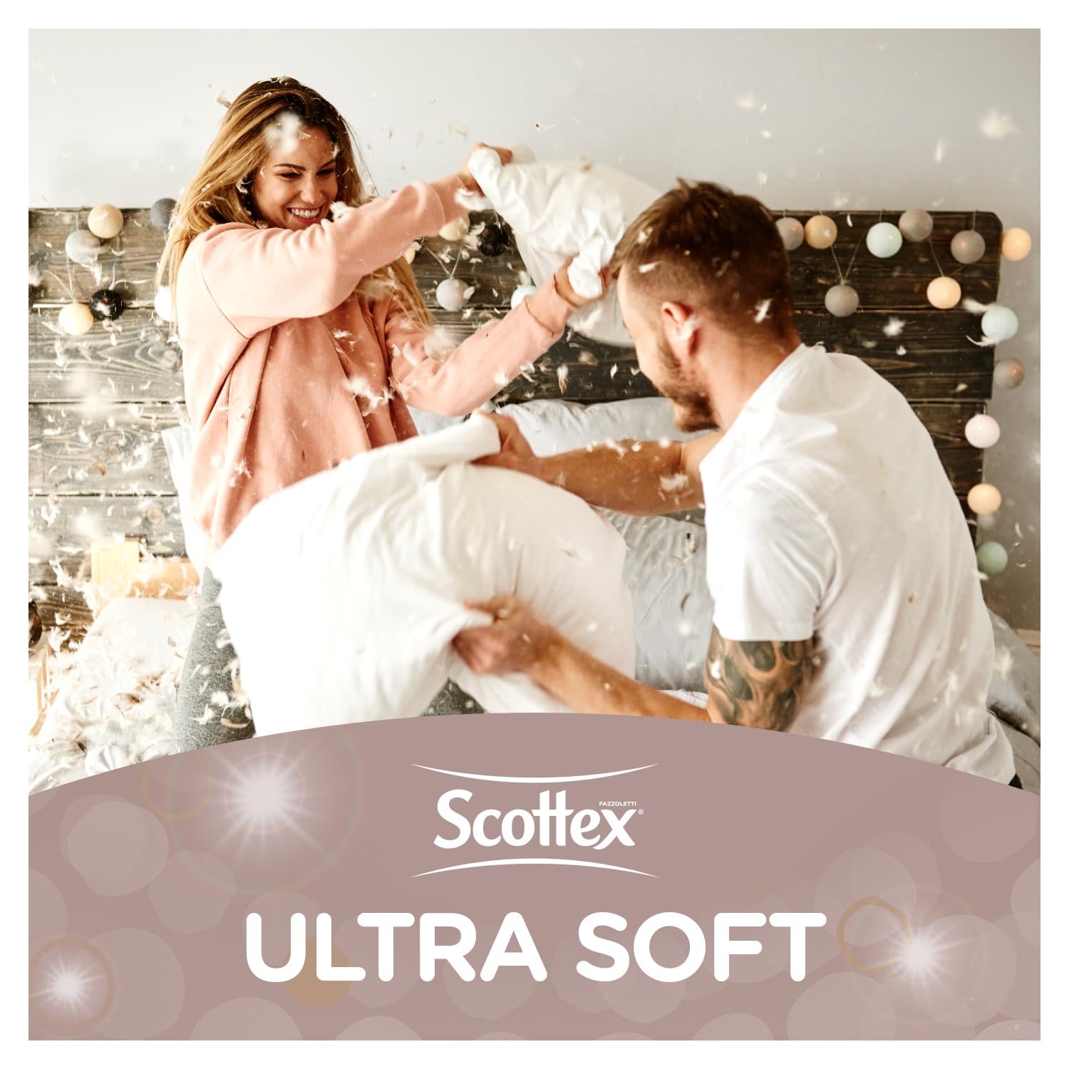 Scottex Ultra Soft Box pañuelos, 12 cajas de 80 pañuelos