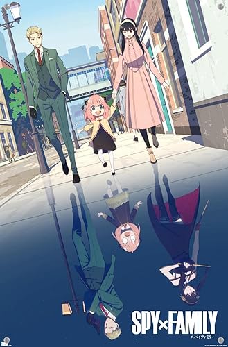 Miniatura 10 de Trends International Spy x Family - Póster de pared de arte familiar con llave, 22.37 x 34.00 pulgadas, paquete de póster y alfiler