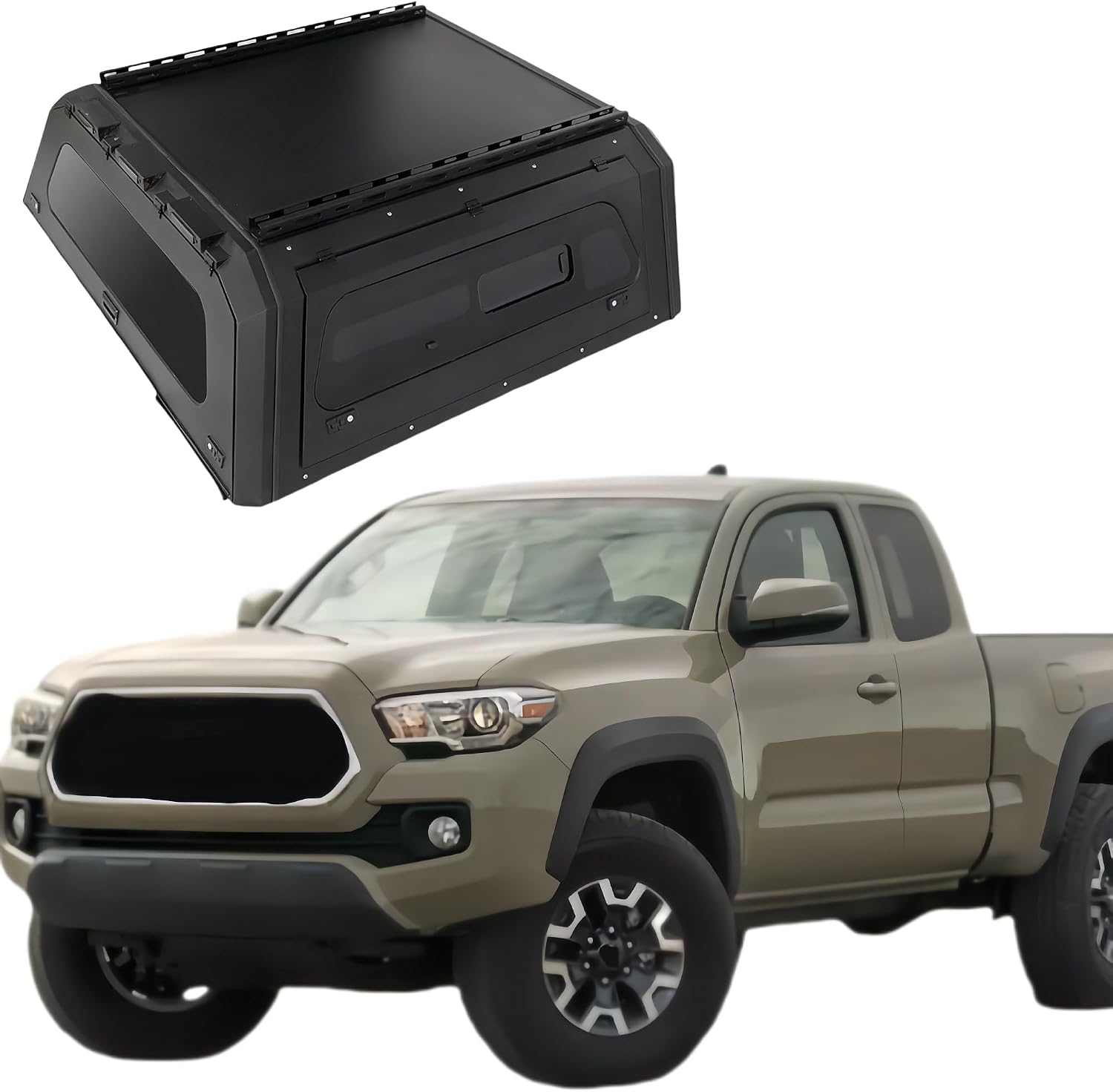 4x4 Truck Canopy Hardtop Canopy Compatible for Toyota Tacoma TRD 1995 Steel Canopy Pickup Truck