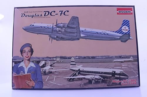Roden Douglas DC-7C KLM Royal Dutch Airlines Kit de modelo de avión