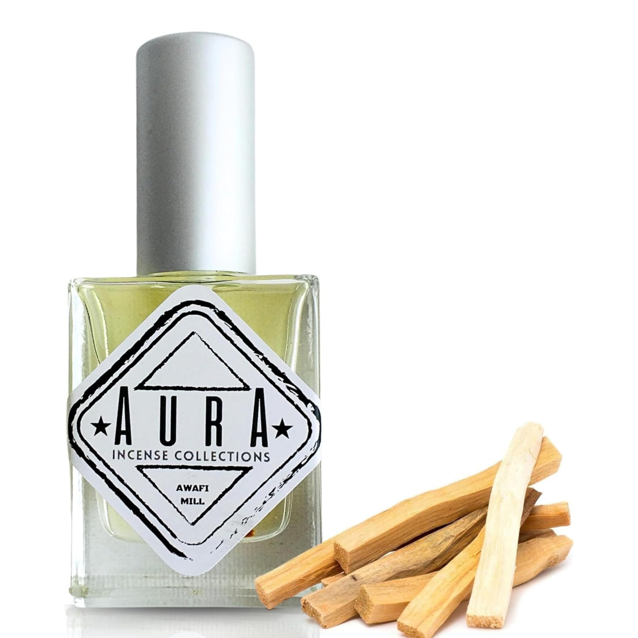 AWAFI MILLPalo Santo Essence Oil Perfume - Pure Natural Fragrance for Men and Women - 30 Ml