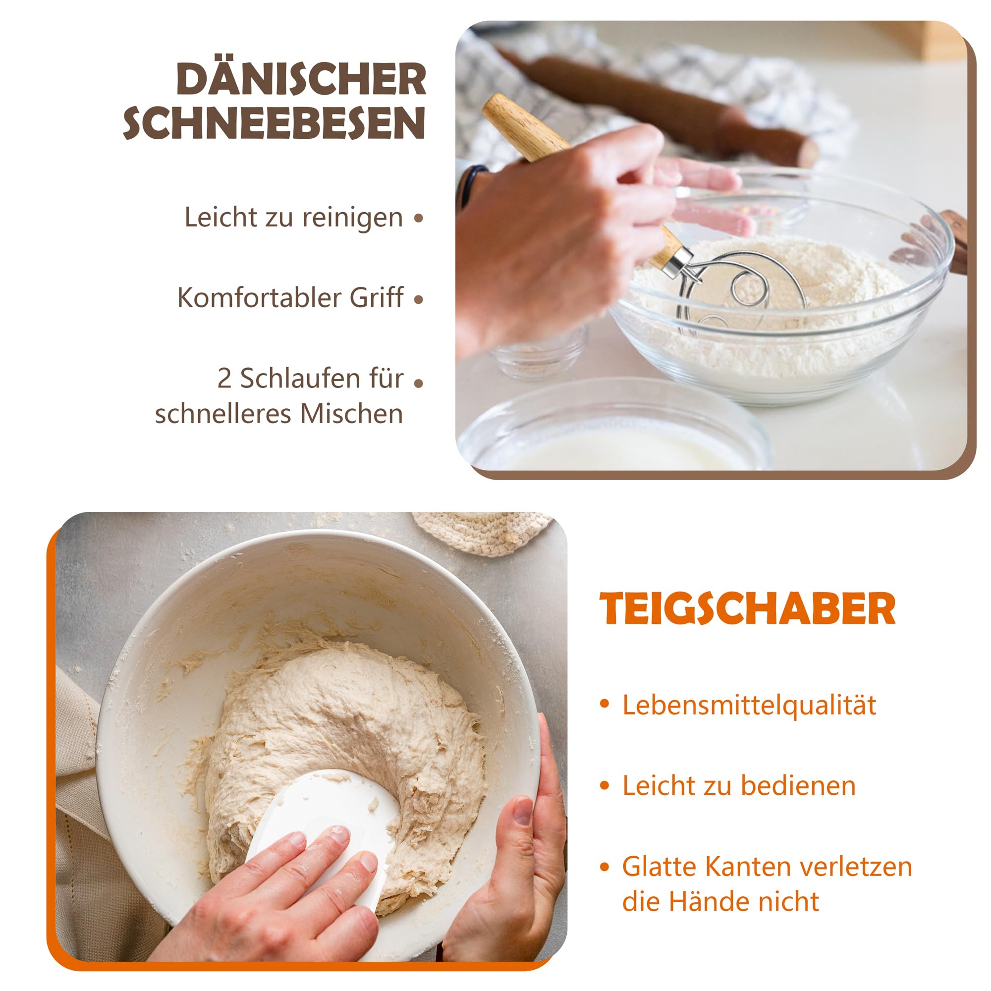 HaWare Lot de paniers de fermentation ronds et ovales (7, 25 cm rond et 25 cm ovale)