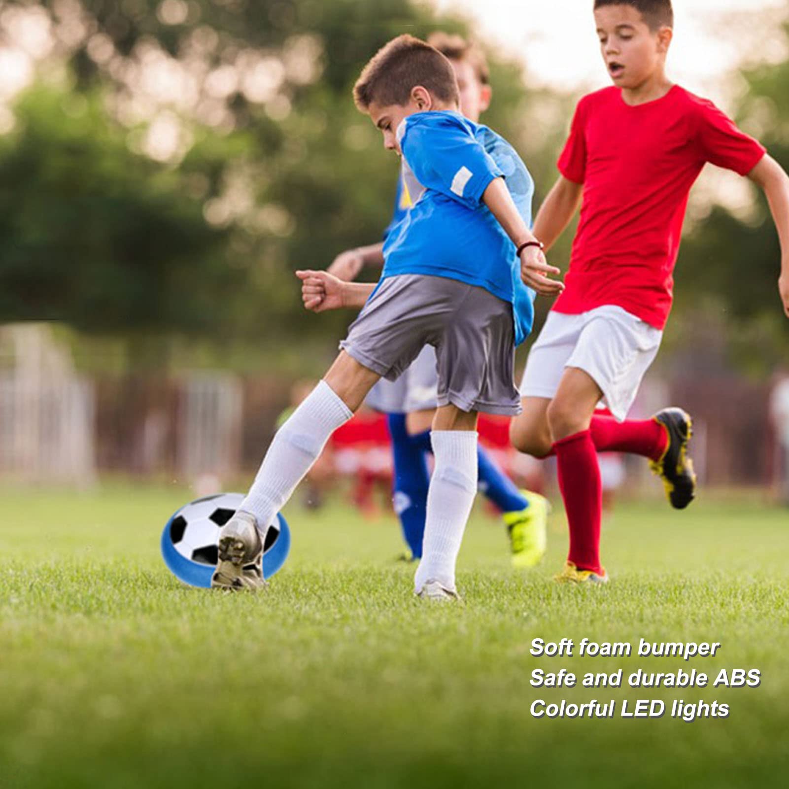 Hover Soccer Ball, Floating Soccer Toy High Safety Foam Bumper for Home