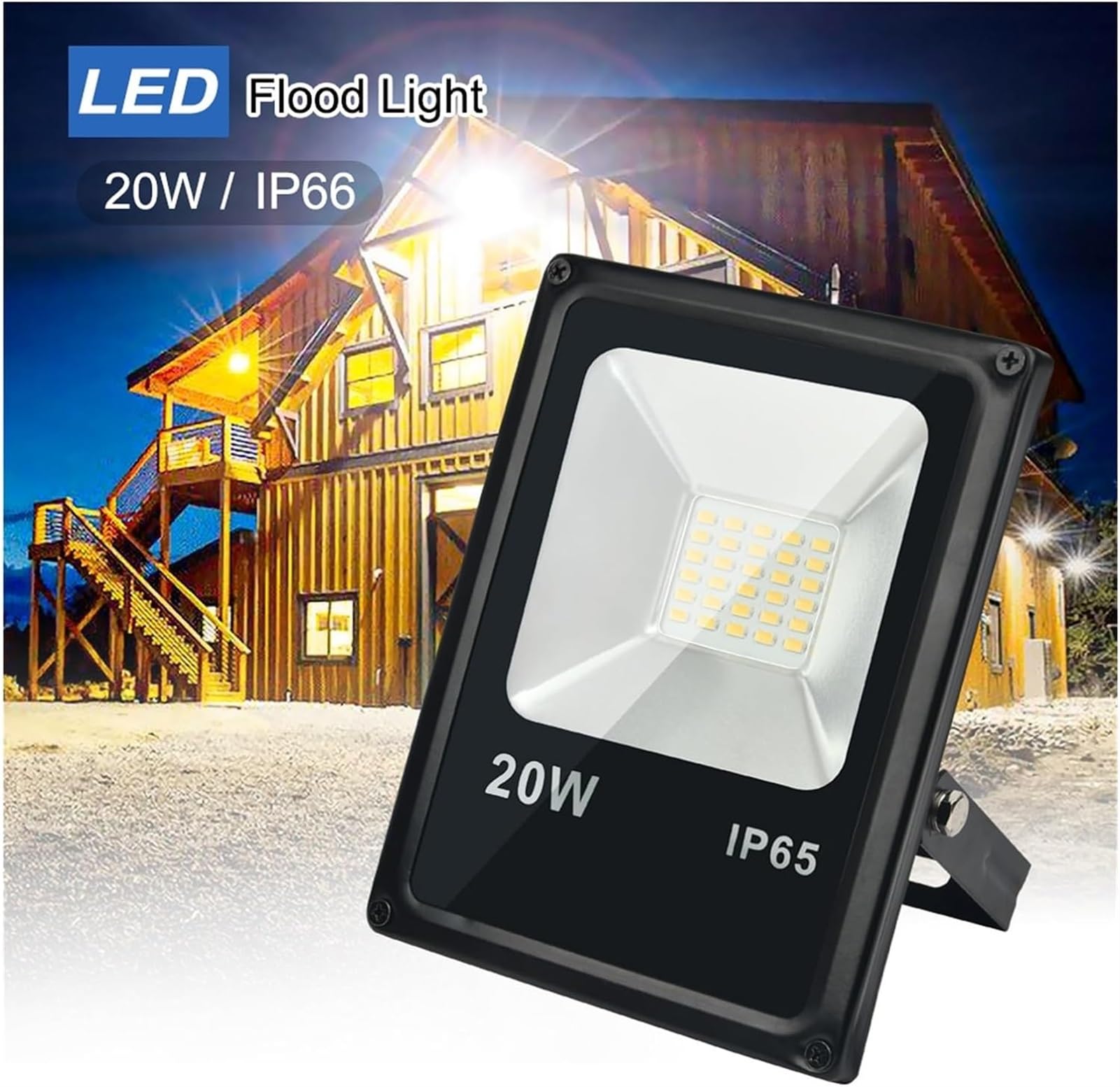 Lampy solarne zewnętrzne, Reflektor reflektorowy IP65 ścienny Oświetlenie zewnętrzne do patio, ogrodu