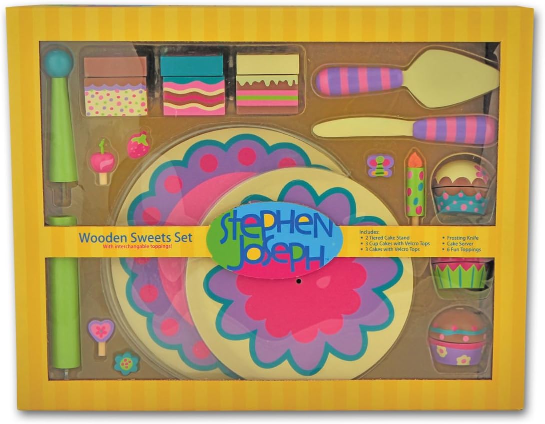Stephen JosephStephen Joseph Wooden Play Set Sweet