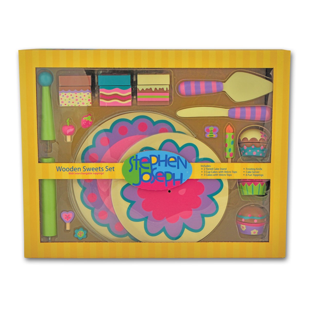 Stephen JosephStephen Joseph Wooden Play Set Sweet