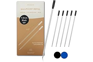 Cross Compatible Black Ballpoint Pen Refills