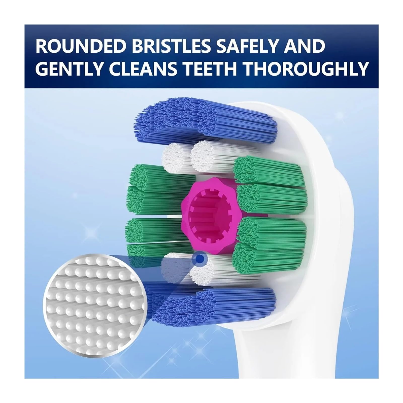 Testine For Spazzolino Elettrico, Compatibili Con Braun,