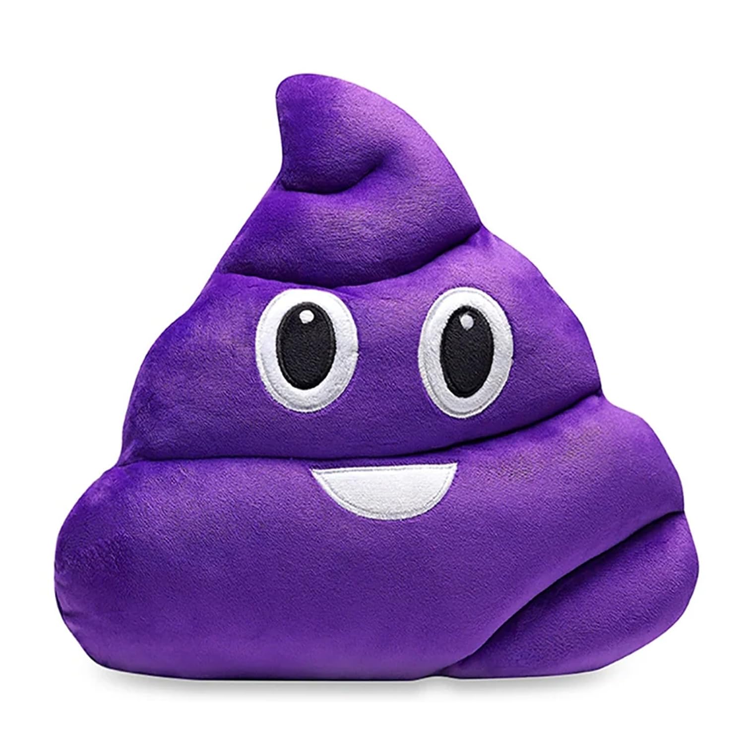 Purple Soft Plush Emoji Cushion Pillow For Sofa Best Gift