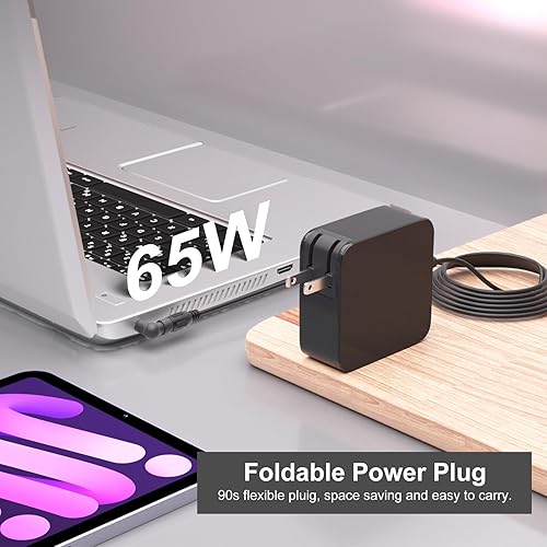 Miniatura 2 de Cargador para portátil de 65 W, compatible con Asus Vivobook Go 15 14 12, VivoBook 17 16 15 14 Flip