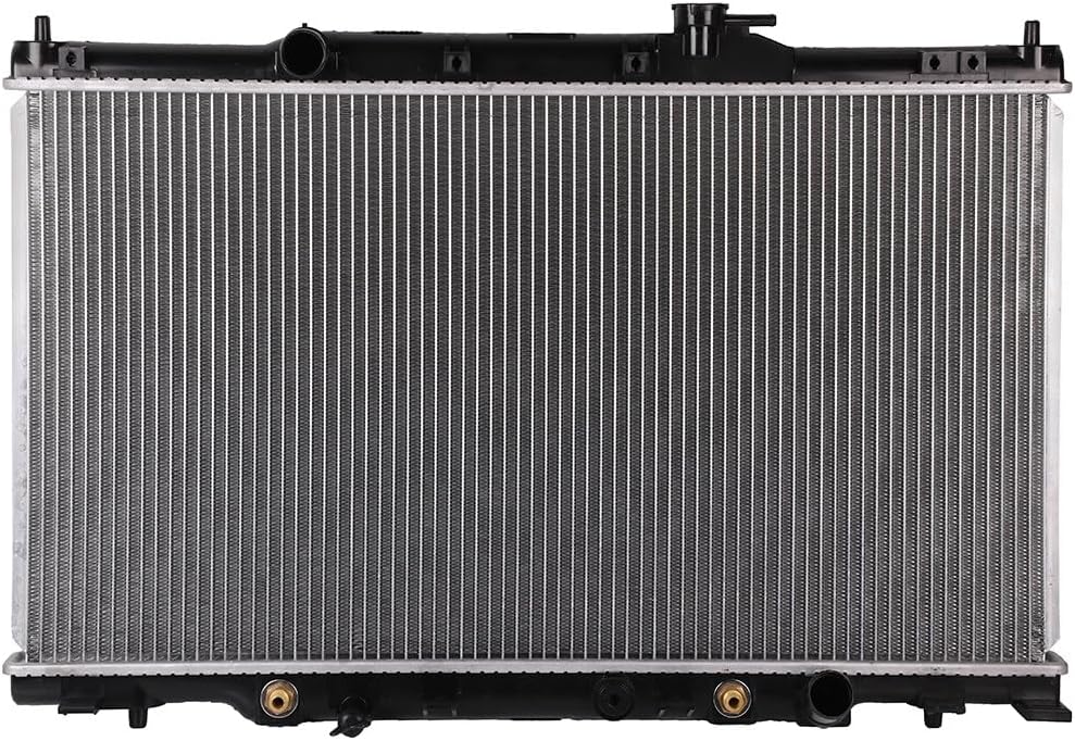 SCITOO Auto Radiator *1 & Condenser *1 Replacement Compatible with 2002-2006 for Honda for CR-V 2.4L 2003-2006 for Honda for Element 2.4L, Auto Radiator + Condenser Replacement