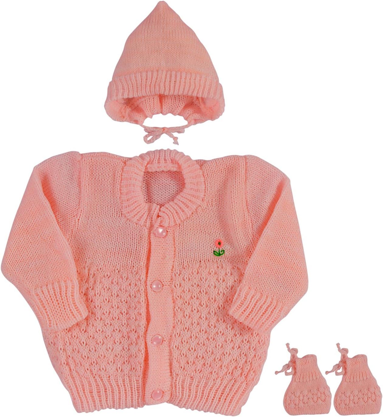 Montu Bunty WearNew Born Baby Clothes Set 0-3 Months | Woollen Sweater | Born Baby