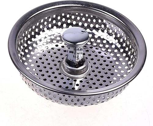 Miniatura 3 de Paquete de 2 cestas y tapón de drenaje para fregadero de cocina