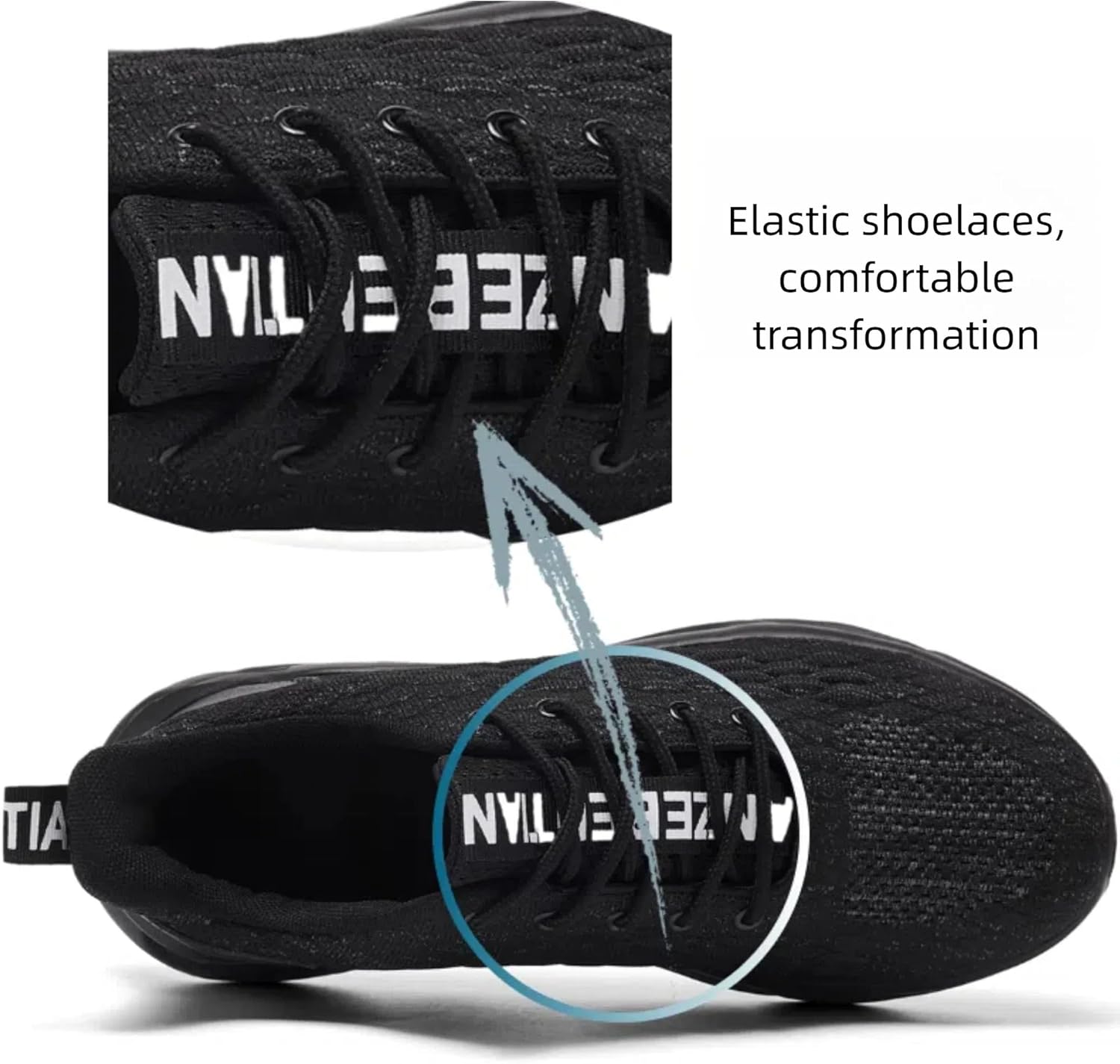 Womens Sneakers - Lightweight Running Shoes for Women, Comfortable Walking Shoes with Cushioned Sole, Fashionable Athletic Footwear for Daily Wear - Image 6