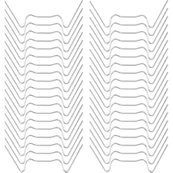 Paneles Policarbonato KINGLAKE 100 clips de acero inoxidable para invernadero, para fijar paneles de invernaderos de aluminio, paneles de vidrio de policarbonato