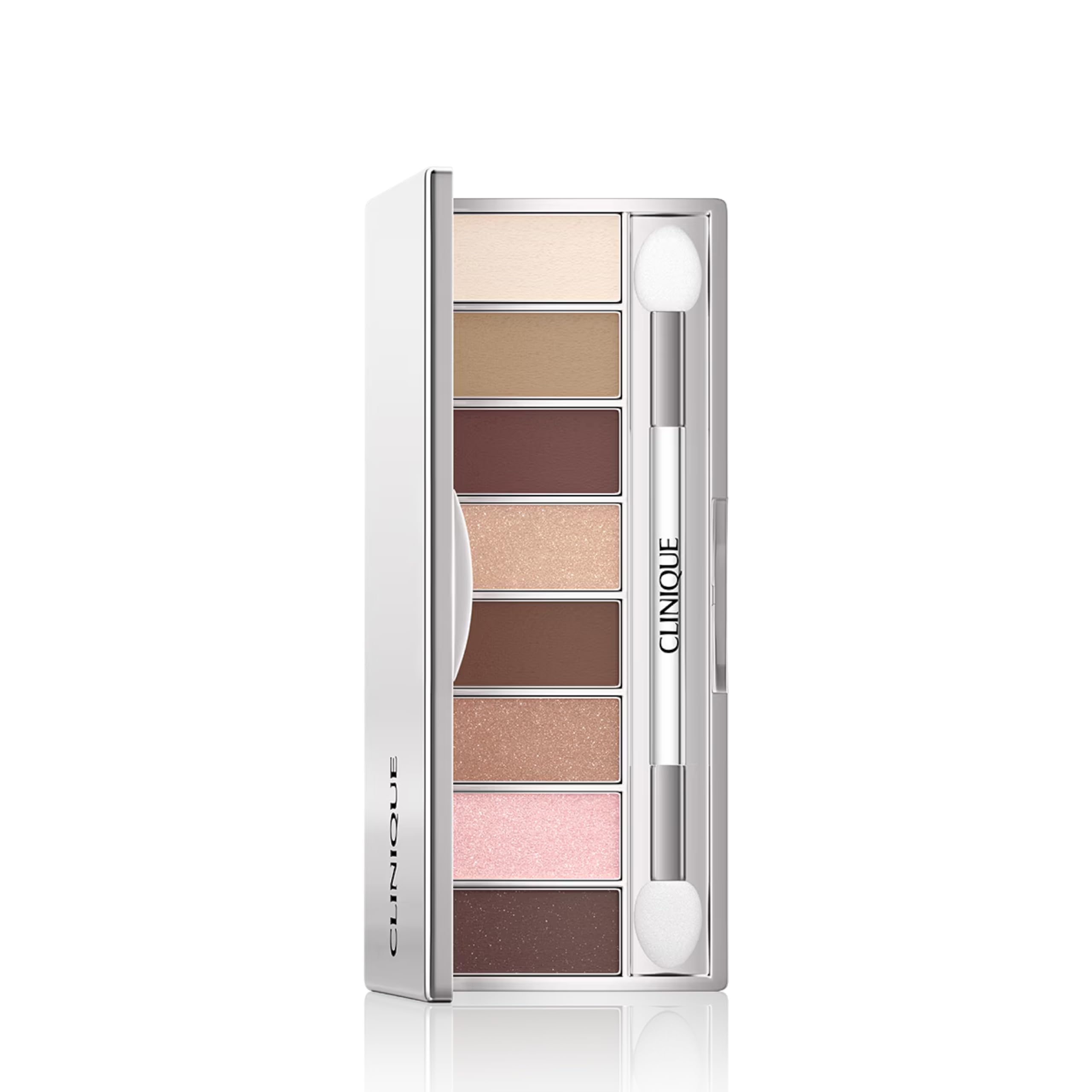 Clinique All About Shadow Octet Eye Shadow Palette, 8 Silky + Buildable Shades, Black Honey, 8.9 g (Pack of 1)