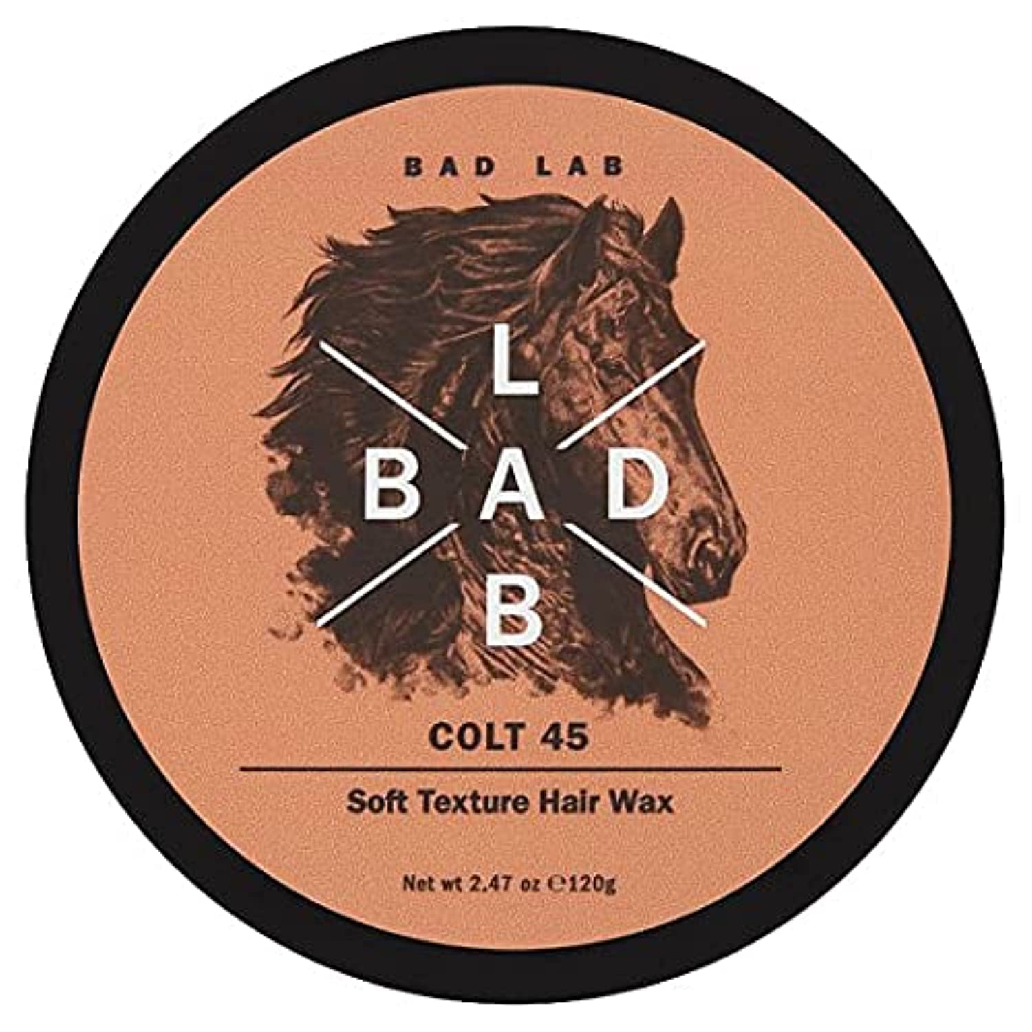 Bad Lab Colt 45 Strong hold soft fibre Hair wax 120g prevent scalp irritations and bad odors