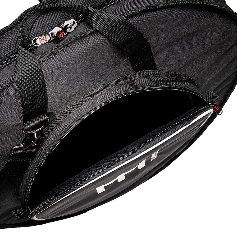 Meinl Cymbals 24 pollici Borsa Piatti Pro con Compartimento Hi-Hat, (60,96cm) per Batteria – Tessuto Resistente, Tracolle, Resistente Maniglia di Trasporto (MCB24)