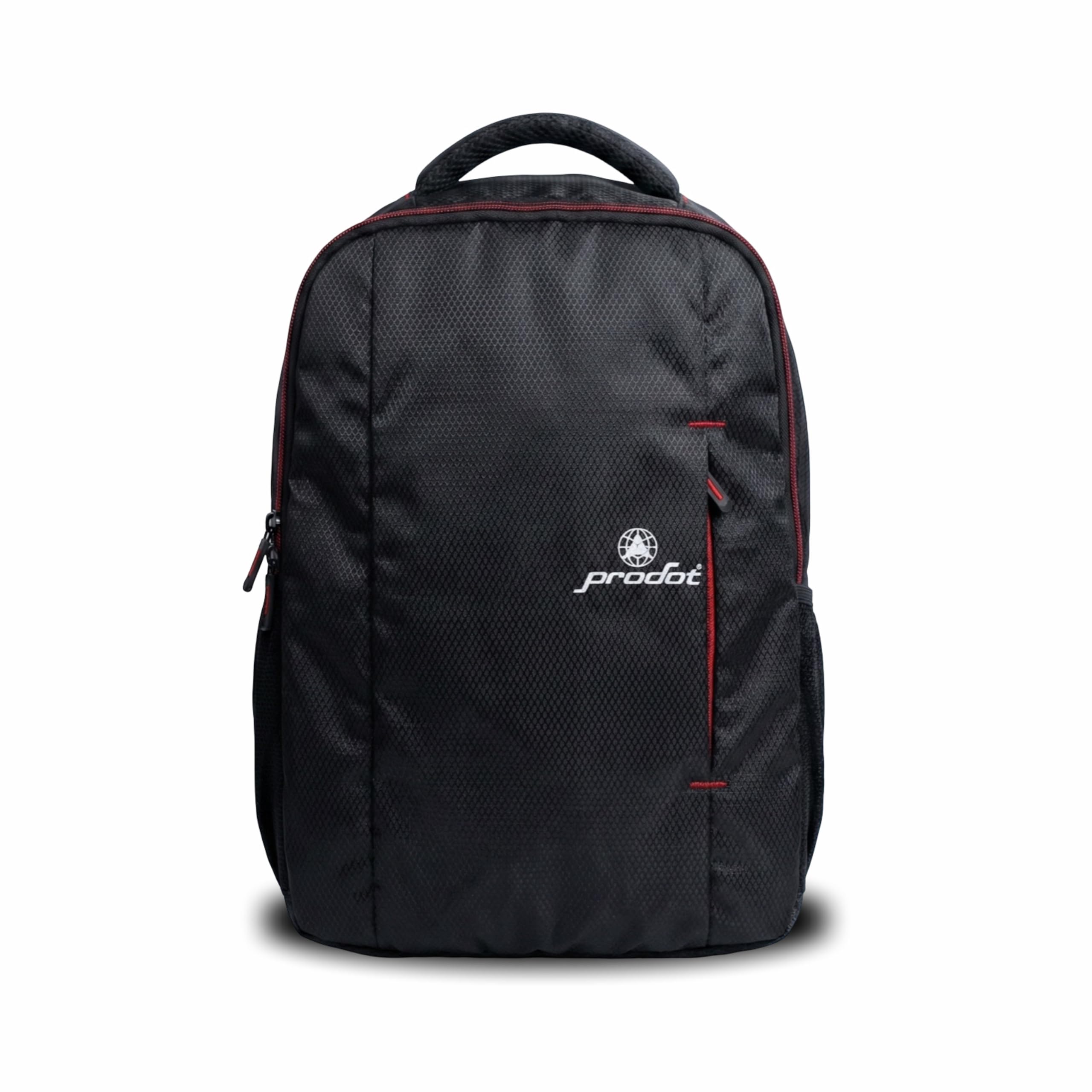 15L Laptop Backpack for Men & Women with Bottle Pocket | Padded Shoulder Straps, Multi Compartments | Travel & College Bag | Dark Black-image-0