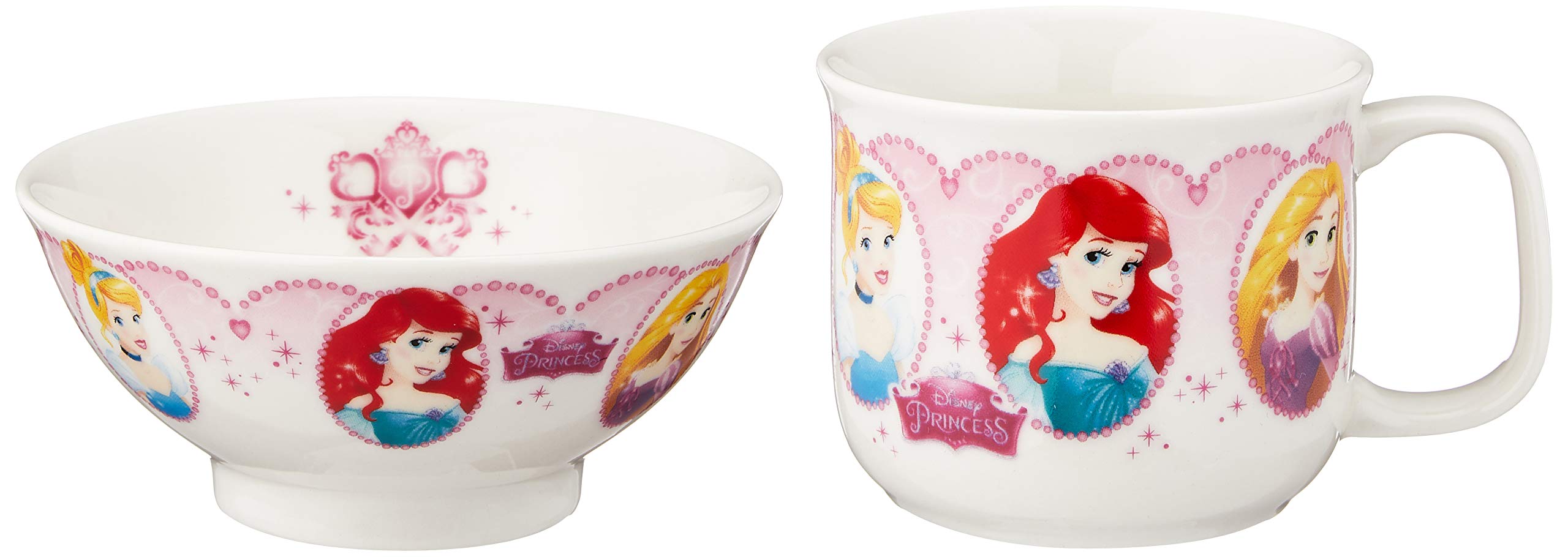 Amazon｜新 ディズニー プリンセス こども用 食器 ギフトセット 子供用