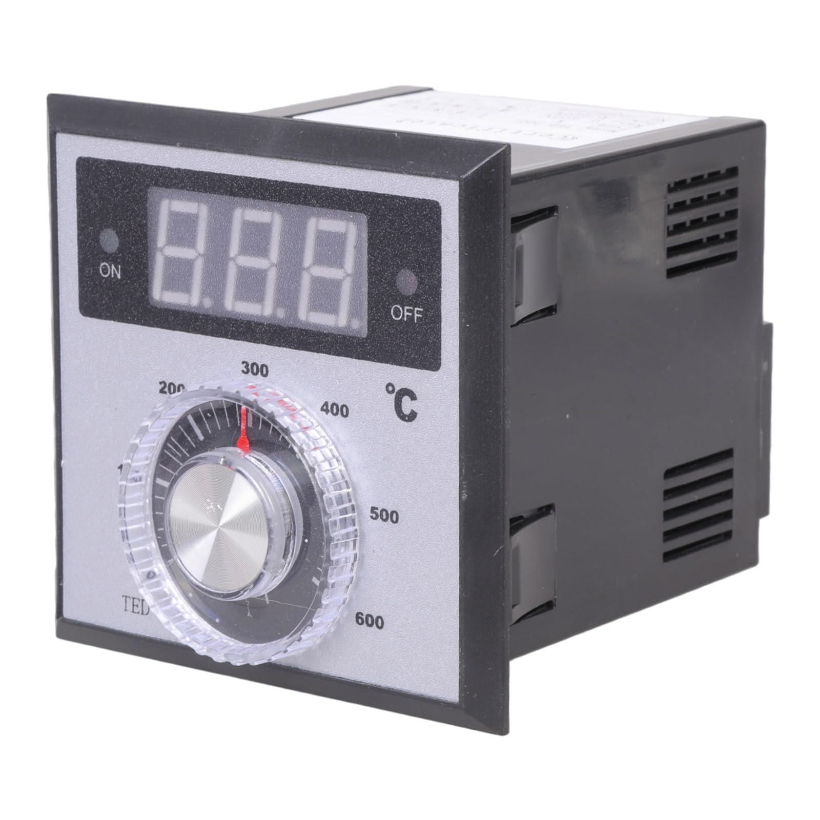 Elnwnnkc 220V 0-400°C Digital Temperature Controller Thermostat Regulator for Kitchen Baking Oven Heating Temperature Controller