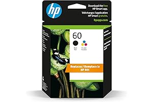HP 60 Black and Tri-color Ink Cartridges Combo Pack