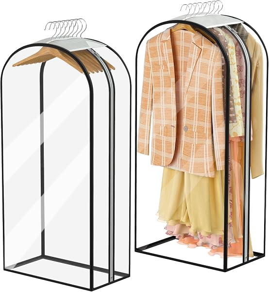 Ramota 40 inch Long Garment Bags for Storage and Travel