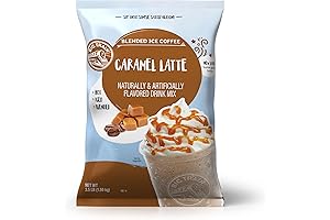 Big Train Vanilla Bean Blended Ice Coffee Caramel Latte