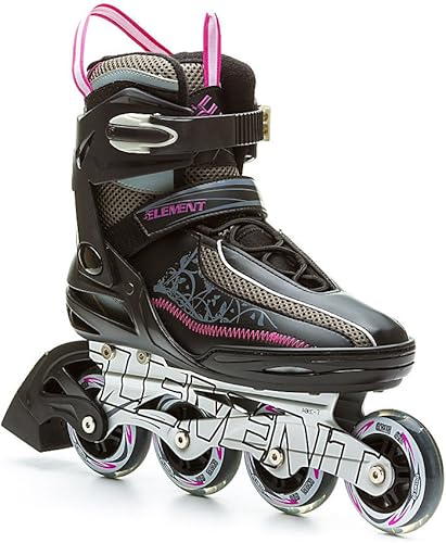 Miniatura 6 de 5th Element Lynx LX Rollerblade Inline Skates for Women with High Ankle Support, Adjustable Strap, 80mm Wheels, and Soft Boot Fit for Skating,