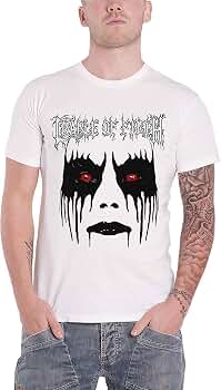 Amazon.com: Cradle of Filth T Shirt Dani Make Up Band Logo