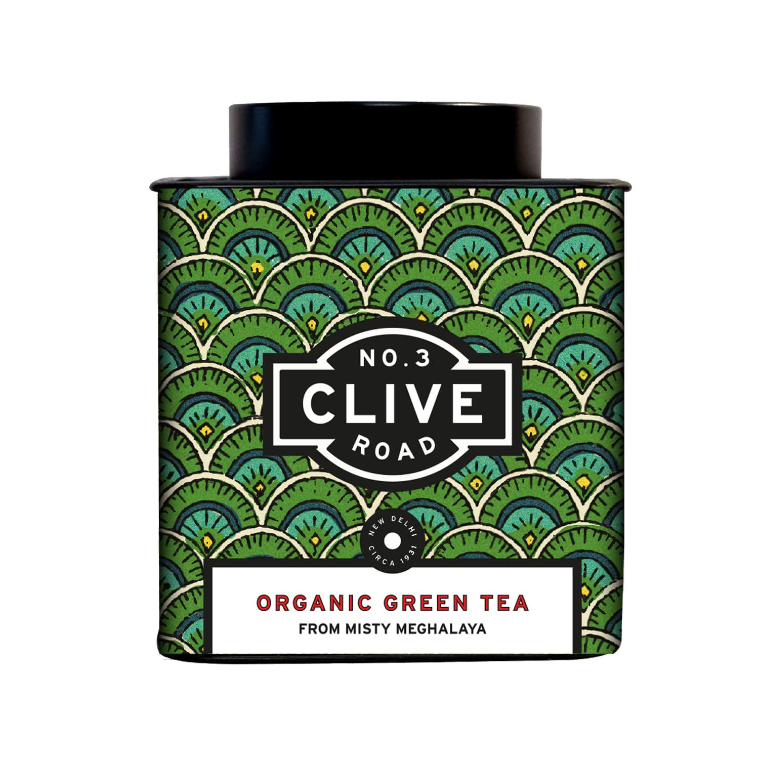 Clive Road Green Tea: 50+ Cups, Tea Luxury Gift Box, 100% Organic, Immunity Boosting & Soothing Detox, Zero calories, Brew as Hot or Iced Tea, No Sugar, Premium Green Loose Tea Leaves 100g (B09W5S4DG2) Amazon Price History, Amazon Price Tracker