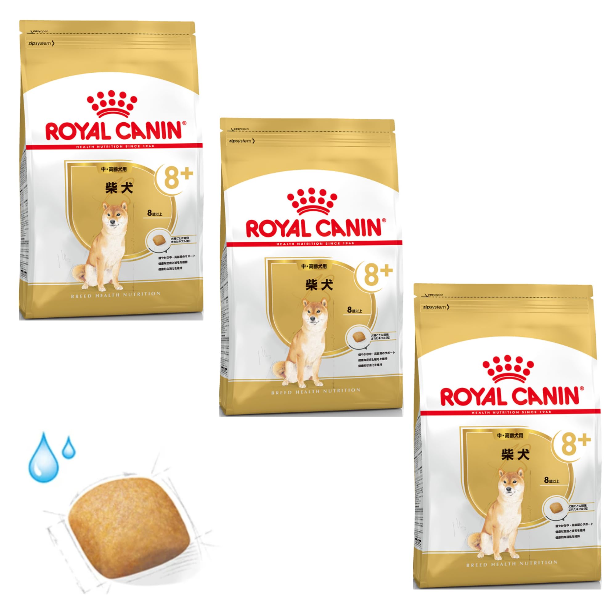 Amazon.co.jp: ロイヤルカナン BHN 柴犬 中・高齢犬用 800g×3個セット