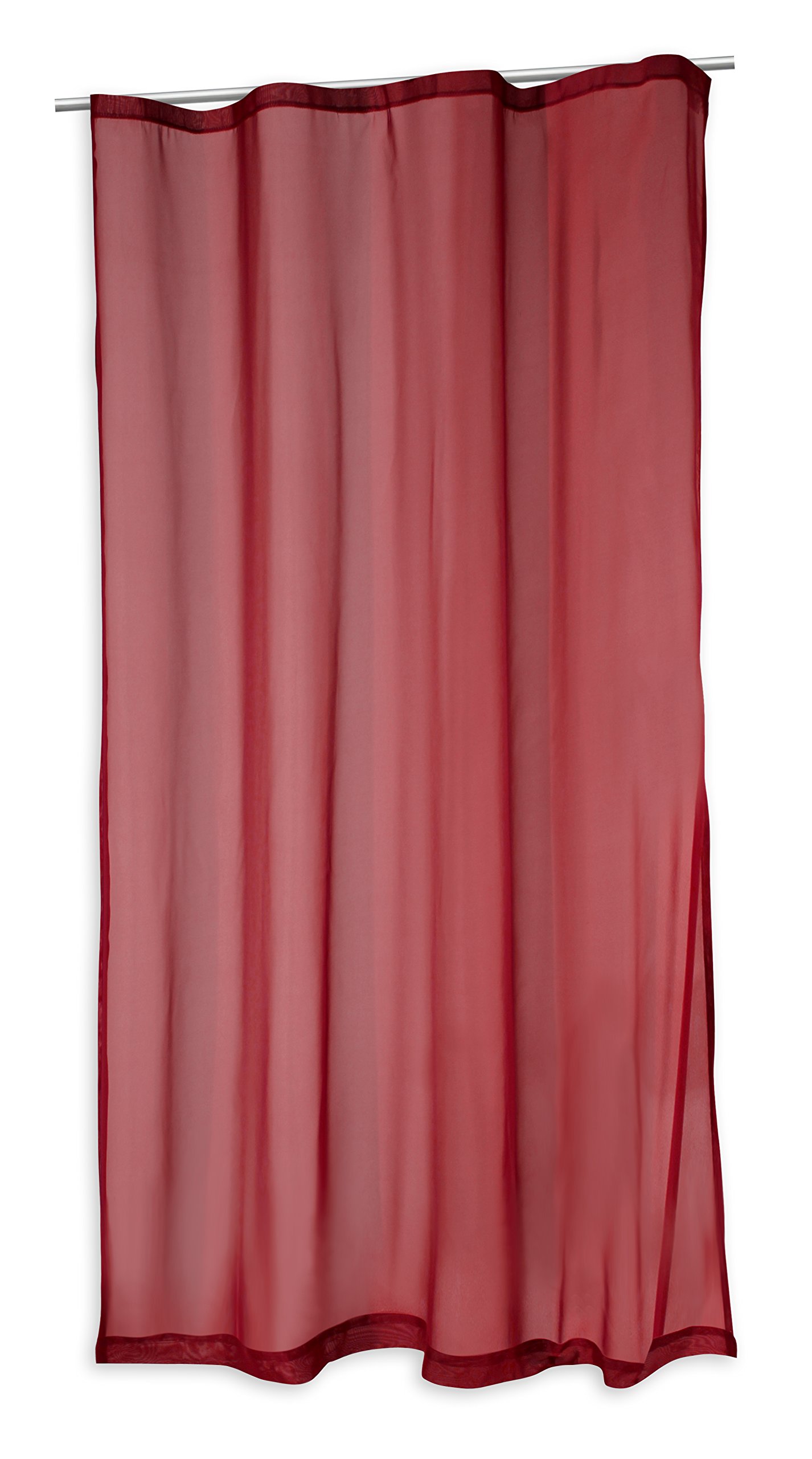 Hiasan Sheer - Set Di 2 Tende In Voile, Per Soggiorno Con Occhielli