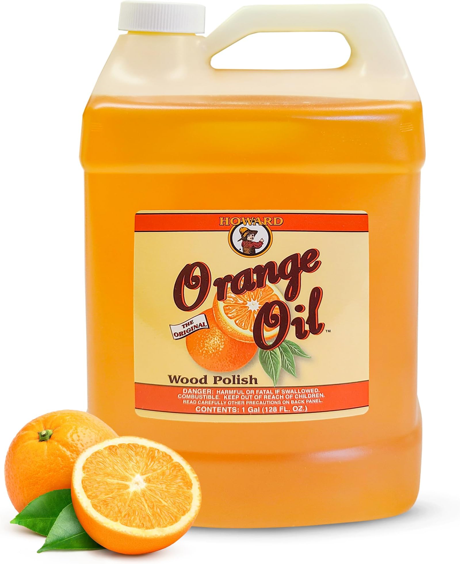 Howard Orange Oil Hardwood Floor Cleaner 128oz Gallon