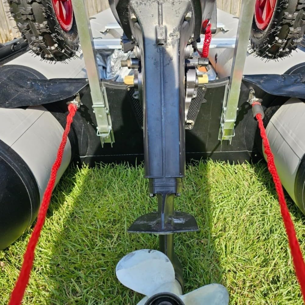 Corda da traino a doppio gancio, per kayak e surf, portata 2800 libbre, corda resistente ai raggi UV da 2,6 m con chiusura rapida, per jet ski, ponton, wakeboard