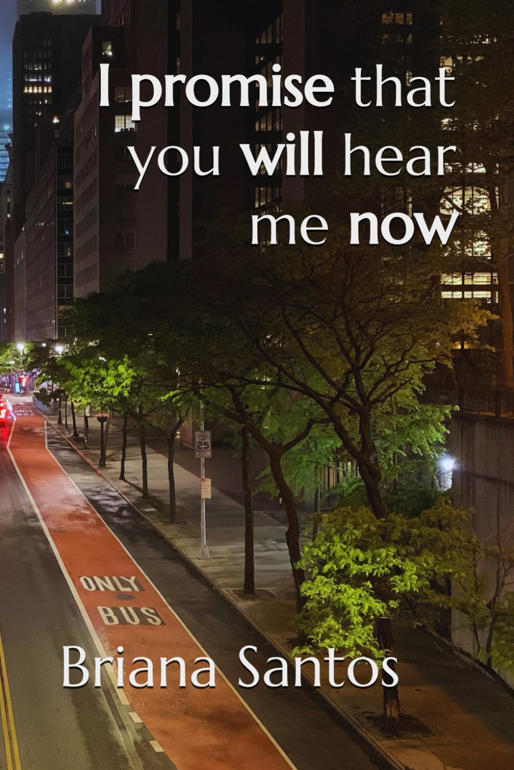 I promise that you will hear me now