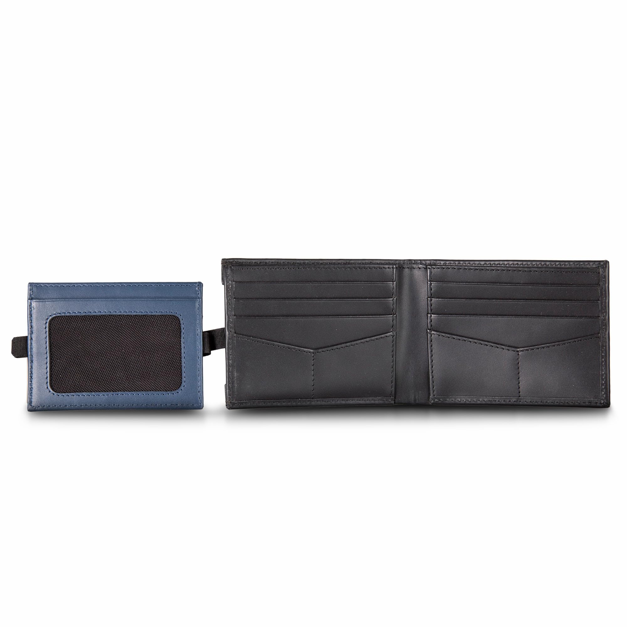 Reebok Men's Wallet | RFID Protection | ID Window | Card Slots | Bill Pocket | Lightweight | Durable
