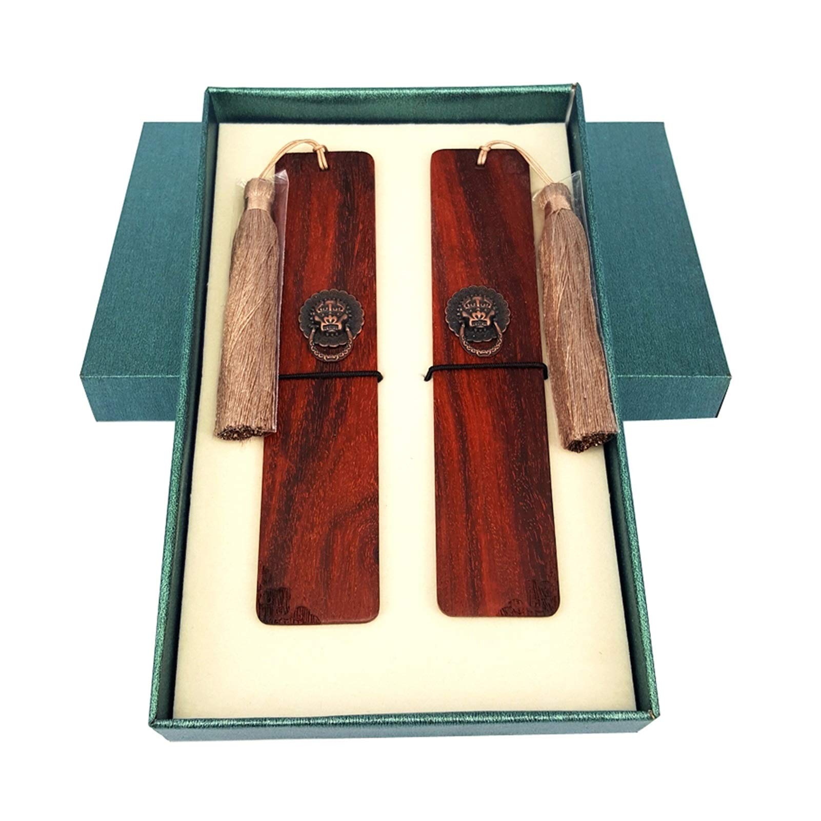 Lesezeichen Holz-Lesezeichen, im chinesischen Stil Jahrgang Lesezeichen, Holz-Lesezeichen mit schönen Quasten, for Freunde und Familie Buch Markierungen