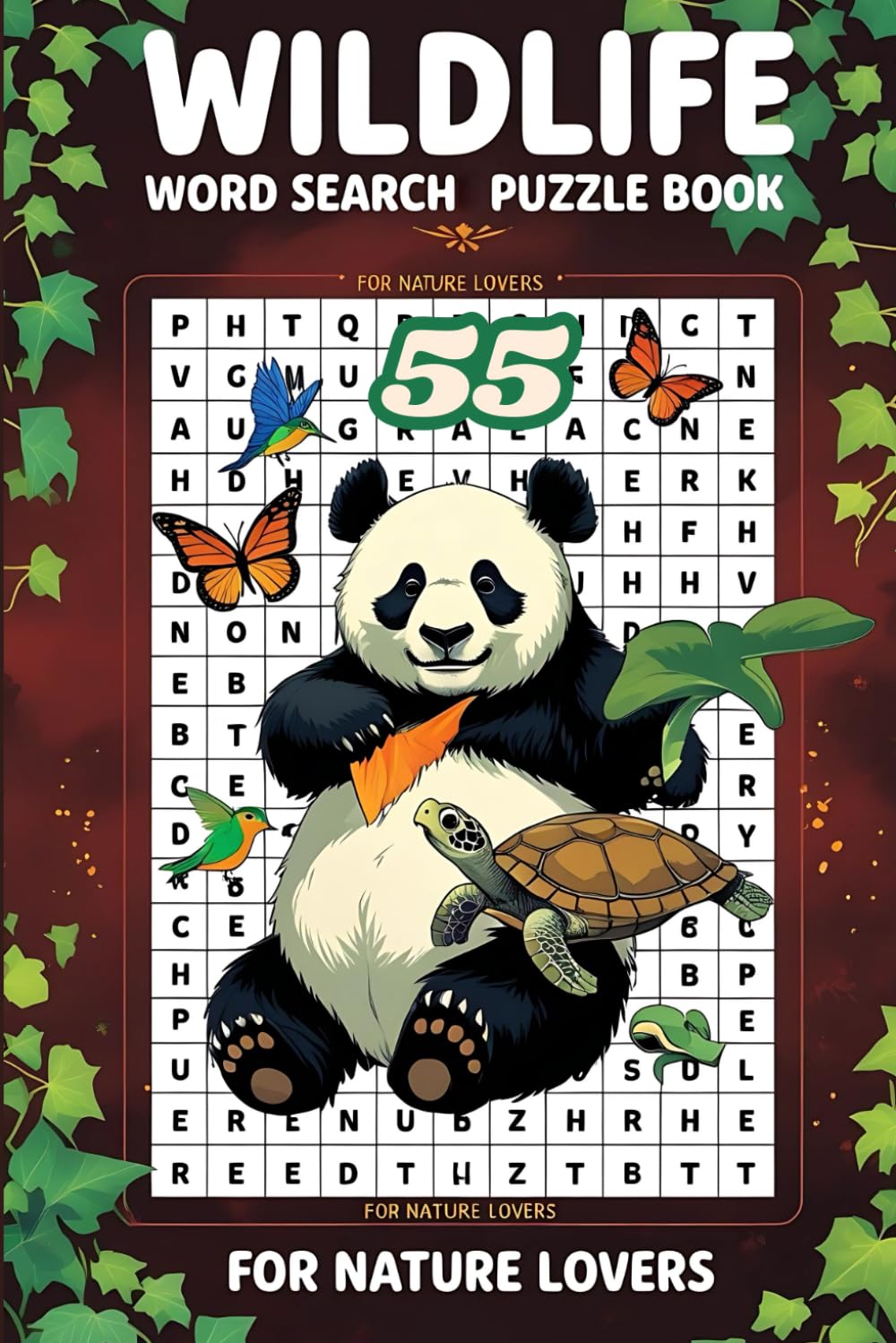 wildlife word search puzzle book: 55 Fun Animal Puzzles for Kids, Adults, and Nature Lovers – Explore Creatures from Land, Sea, and Sky