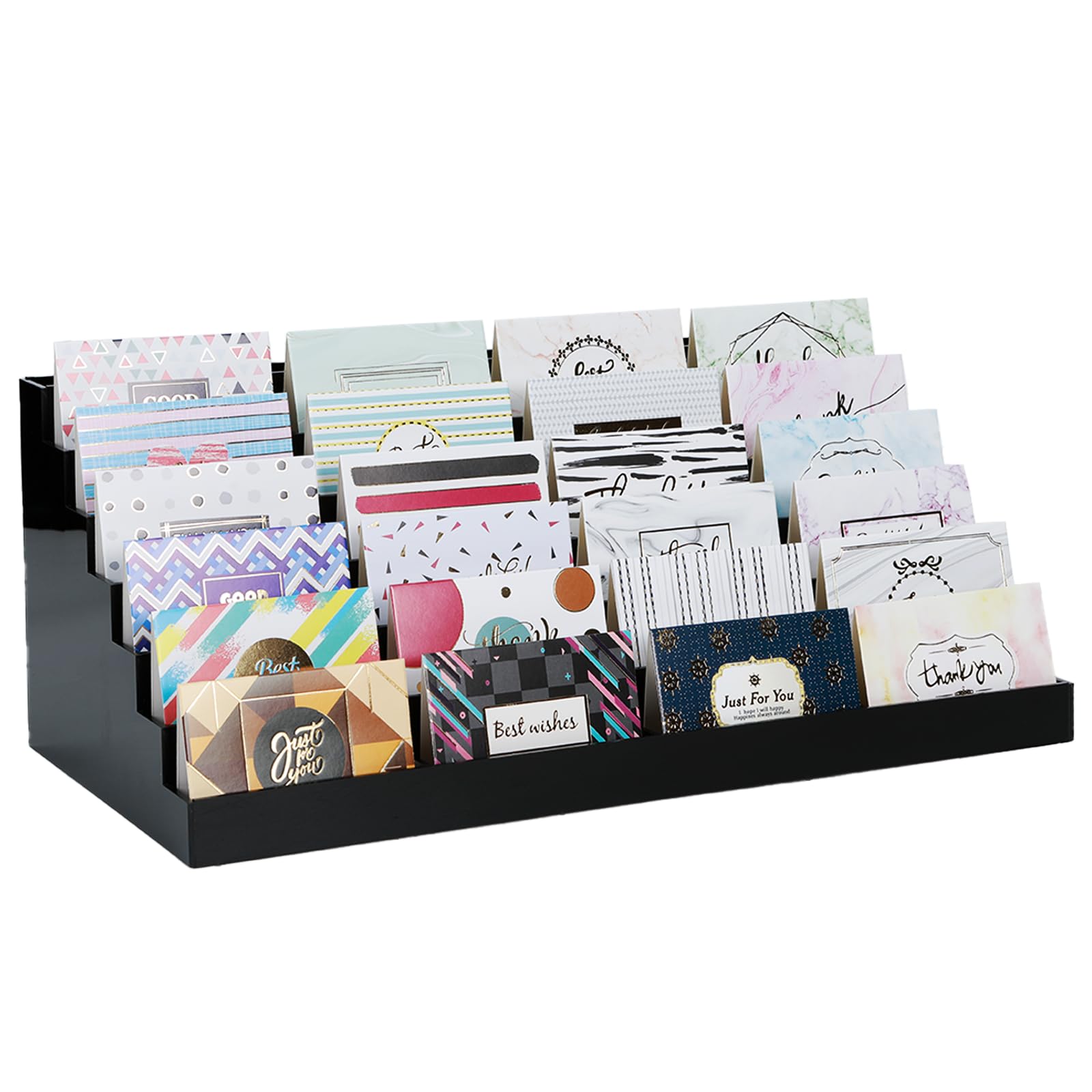 Wholesale Business Card Files Clear Acrylic Plastic Desktop Business Card Holders Display Stands Transparent Card Case Box School Office Supplies 230704 From Nian10, $5.22