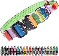 Vista 37 de TSPRO Collares Premium para Perros Collar Táctico para Perro con Parche y Hebilla de Metal de Liberación Rápida de Servicio Pesado Duradero Grueso