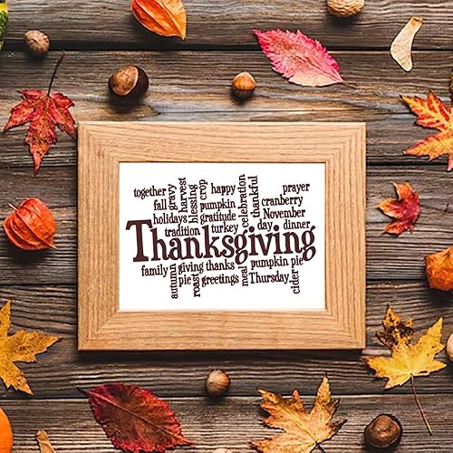 Miniatura 4 de Sellos transparentes de Acción de Gracias para hacer tarjetas, palabras de agradecimiento, frases de fondo, sellos transparentes de silicona