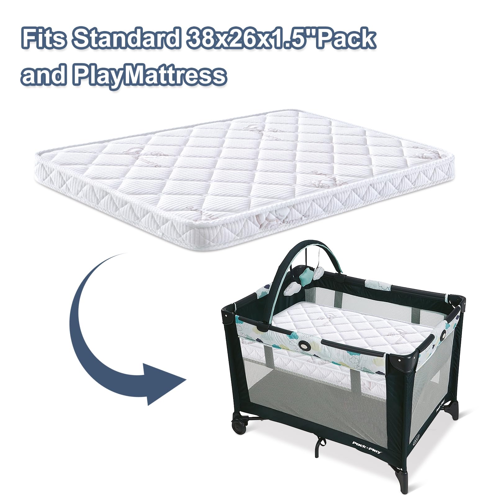 Pack and Play Mattress - 38