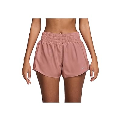 Nike One Dri FIT Mid Rise 3 Brief lined Shorts Women