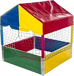 Piscina de Bolinhas Infantil Quadrada 1,00m Pequena