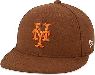 Bone New Era 59FIFTY Low Profile MLB New York Mets Modern Classic Fitted Aba Reta