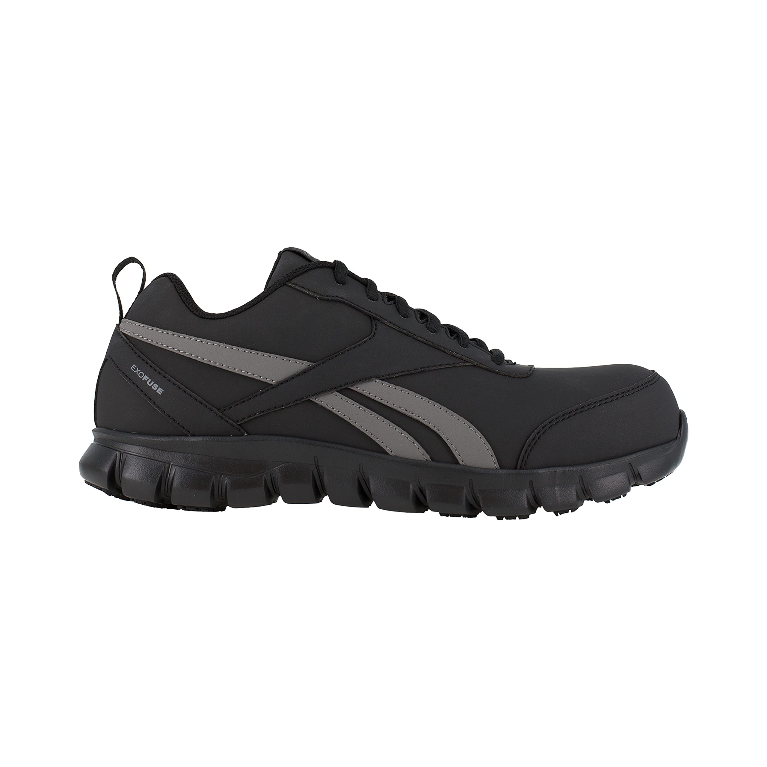 Reebok Work Sublite Cushion Safety Toe Athletic Work Shoe Industrial, Black