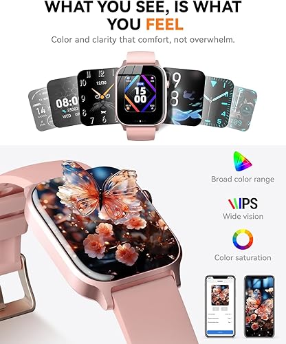 Miniatura 5 de Relojes inteligentes para mujeres y hombres, reloj de fitness para mujer, rastreador de fitness con 110 modos deportivos, contador de pasosmonitor