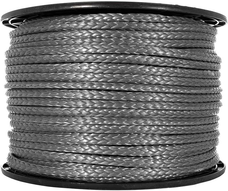 Rope & Cord 12Strand DYMAX Rope Gray 10, 25, 50, 100, 600 ft ½